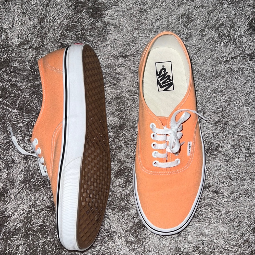 Vans orange sneakers